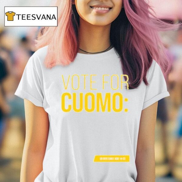 Zohran Kwame Mamdani Vote For Cuomo The Mayor For This Moment Vote June Or Vote Early June T Shirt
