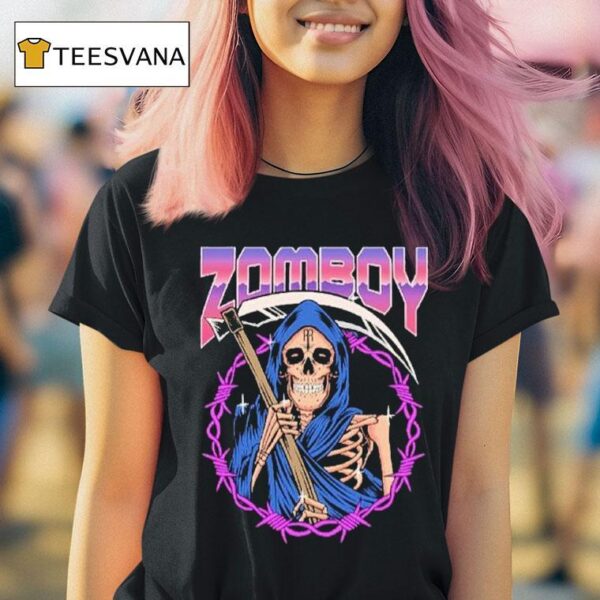 Zomboy Rott N Roll Reaper T Shirt