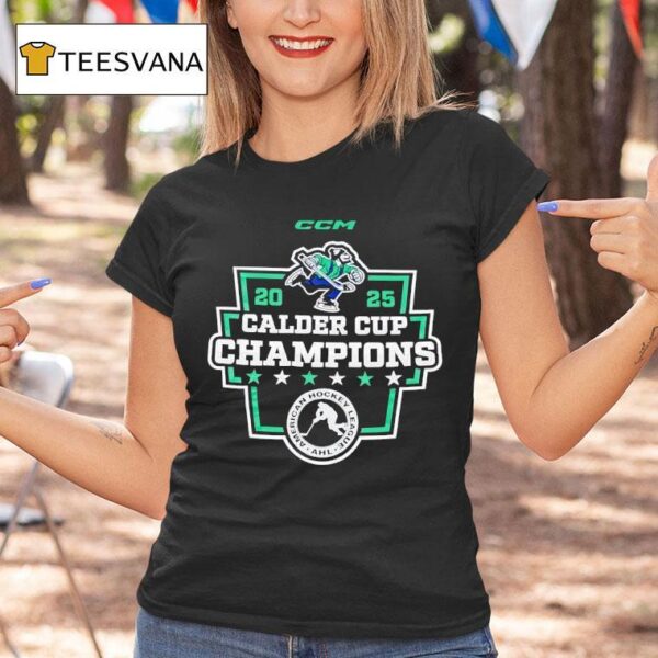 Abbotsford Canucks Ccm Calder Cup Champions T Shirt
