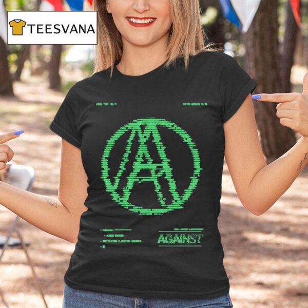 Against Lab Ascii T Shirt