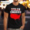 America Stolen Conquered Map T Shirt