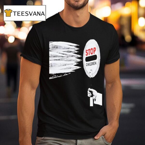Anti Nuclear Movement House X Peter Kennard Stop Children T Shirt