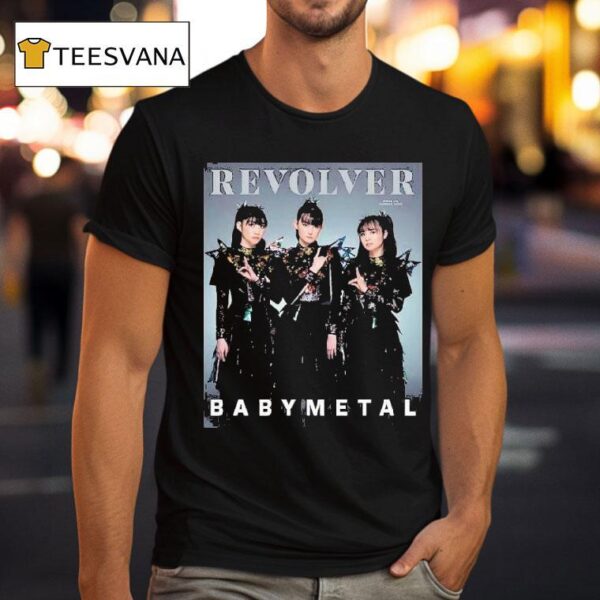 Babymetal Revolver Magazine Cover Summer Holographic Armor Theme T Shirt