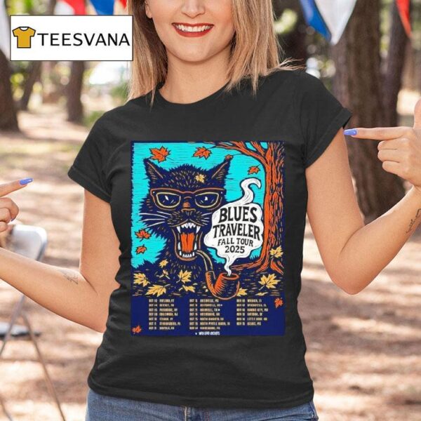 Blues Traveler Fall Tour Dates Ca T Shirt