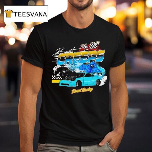 Boost Creeps Drift Donut Racing T Shirt