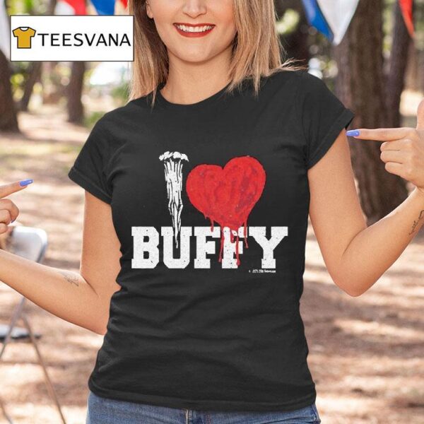 Buffy The Vampire Slayer I Love Buffy T Shirt