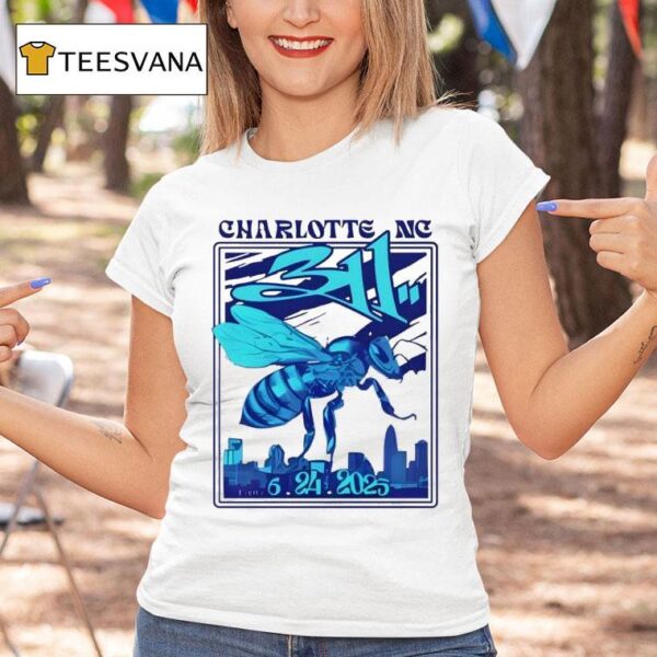Charlotte Nc Tour June Band T Shirt
