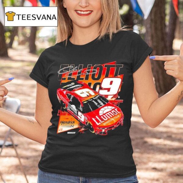 Chase Elliott Hendrick Motorsports Team Llumar Nascar T Shirt