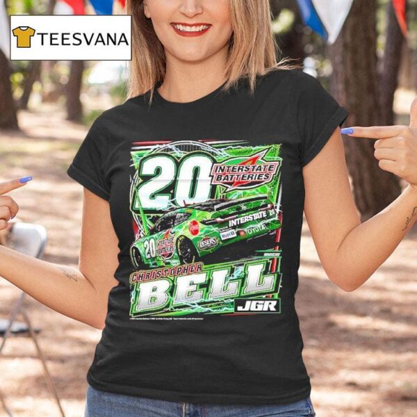 Christopher Bell Joe Gibbs Racing Team Interstate Batteries Car T Shirt