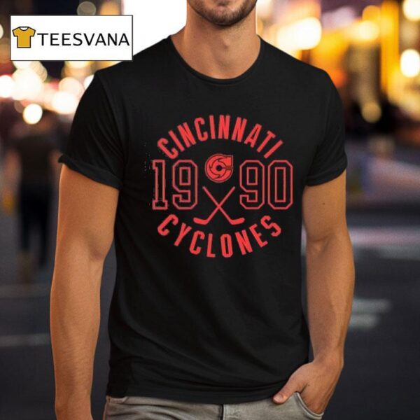 Cincinnati Cyclones Circle Logo T Shirt