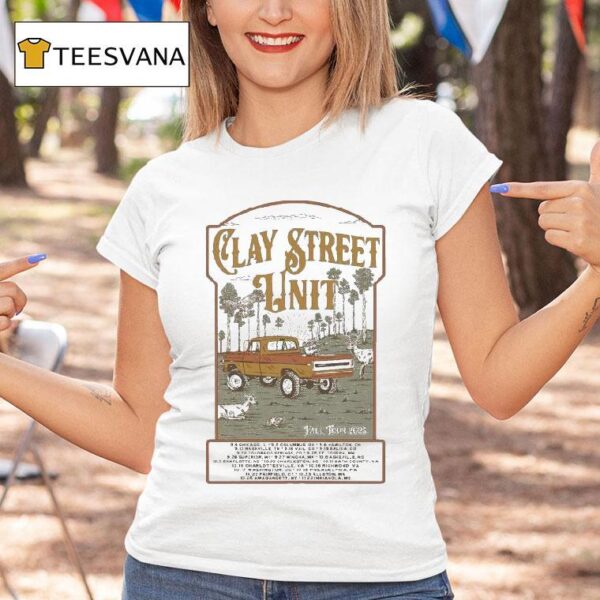 Clay Street Unit Fall Tour T Shirt