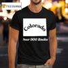 Click Hole Colorado Over Rocks T Shirt