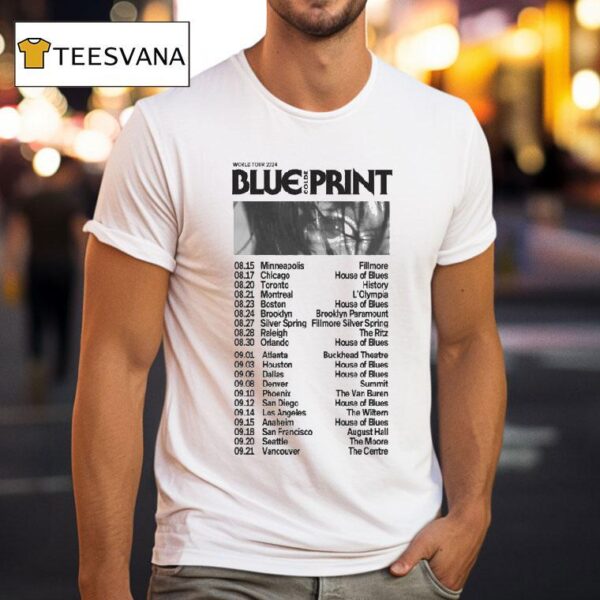 Colde Blueprint World Tour T Shirt