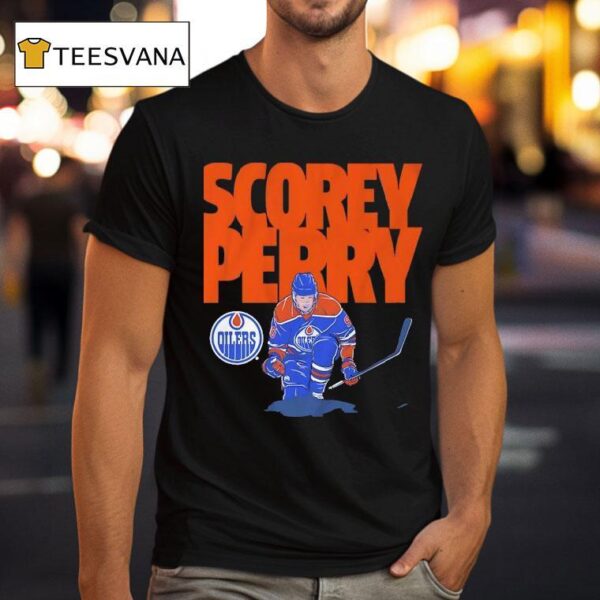 Corey Perry Edmonton Oilers Hockey Cartoon T Shirt