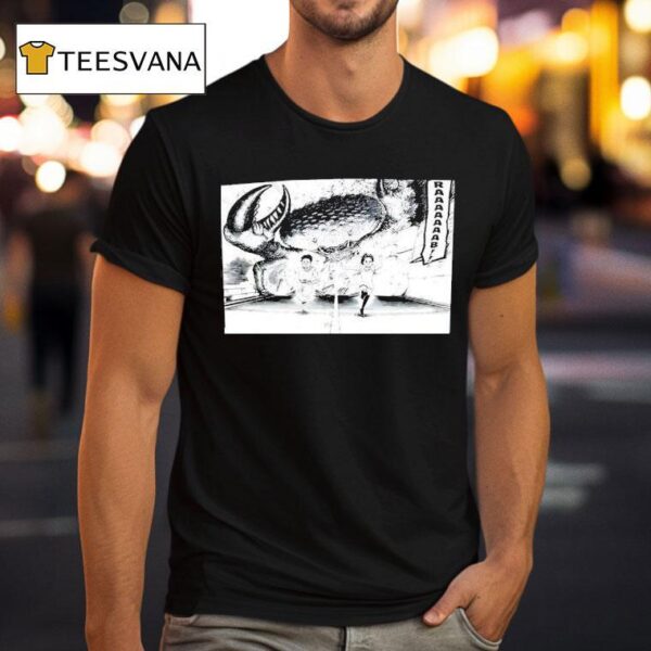Dandadan Okarun Chase Scene T Shirt
