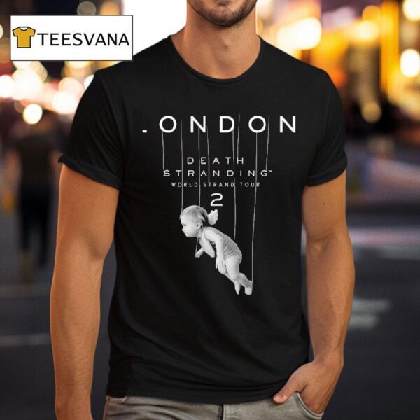 Death Stranding World Strands Tour London T Shirt