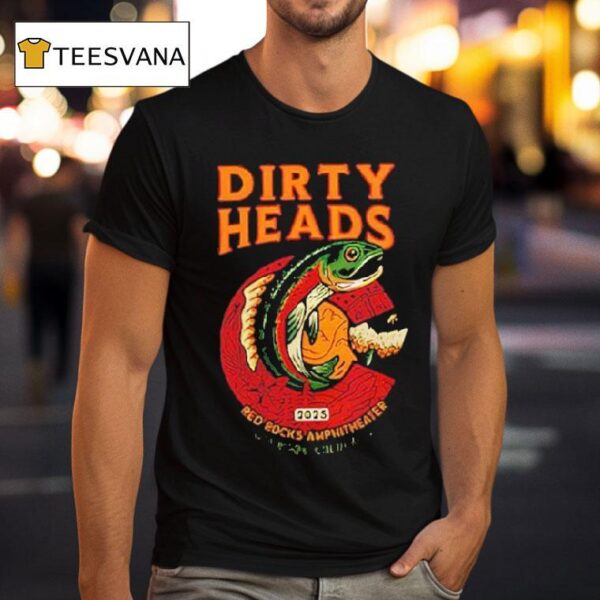 Dirty Heads Red Rocks Fish T Shirt