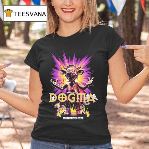 Dogma Mooby S The Golden Calf A Kevin Smith Film T Shirt