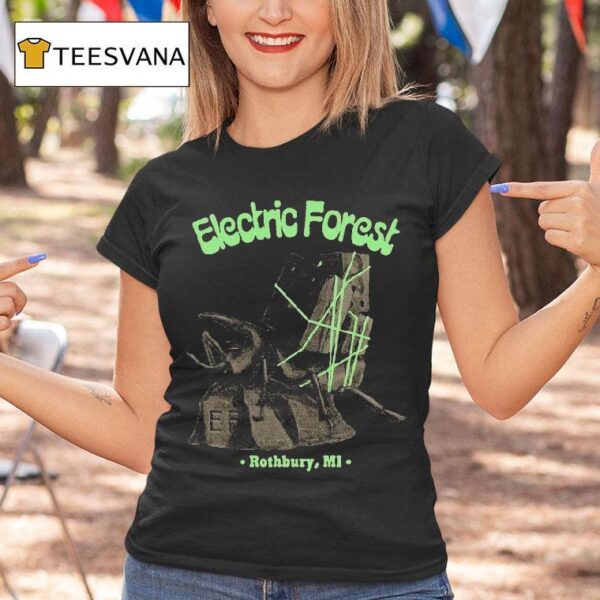 Electric Forest Rothbury Mi Beetle Box T Shirt