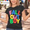 Fall Out Boy Bubble Logo T Shirt