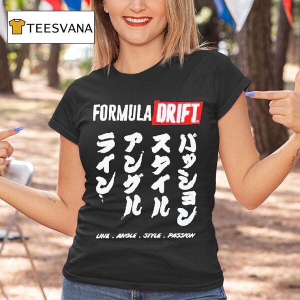 Formula Drift Line Angel Style Passion T Shirt