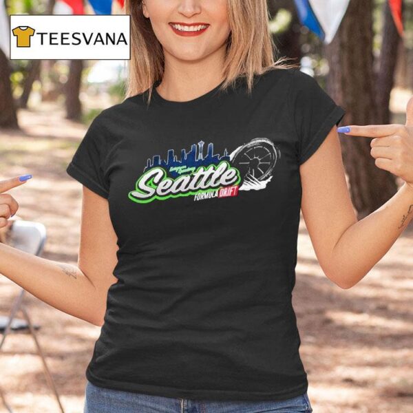 Formula Drift Seattle Evergreen Speedway T Shirt