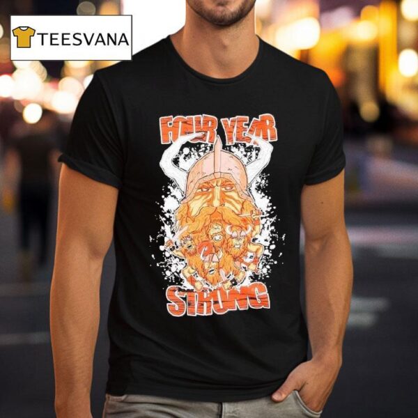 Four Year Strong Viking Beard T Shirt