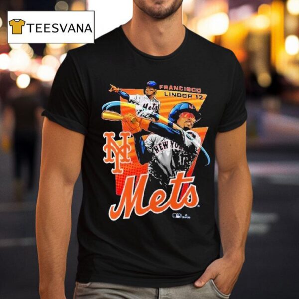 Francisco Lindor New York Mets Anime T Shirt