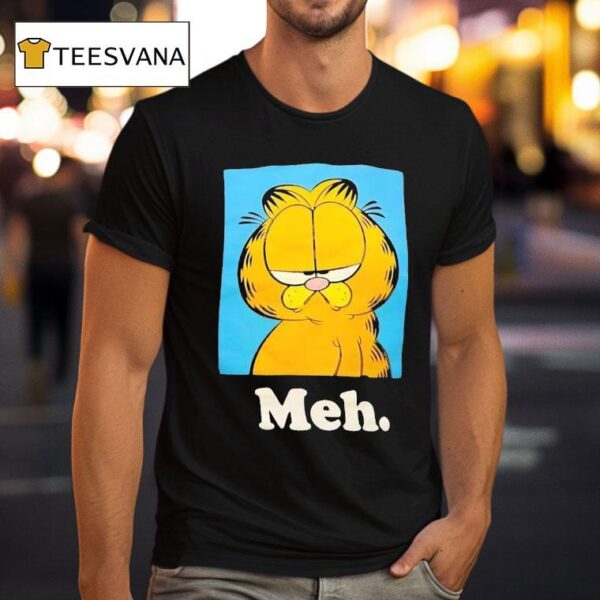 Garfeld Meh T Shirt