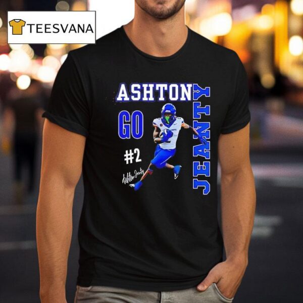 Go Ashton Jeanty Boise State Broncos T Shirt