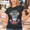 God First Family Second Then Arizona Wildcats Football Masco T Shirt
