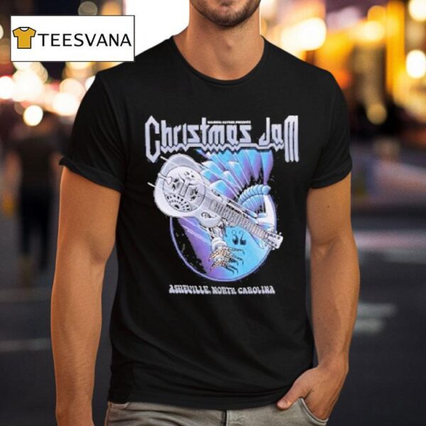 Gov T Mule Christmas Jam Asheville North Carolina Metal Logo T Shirt