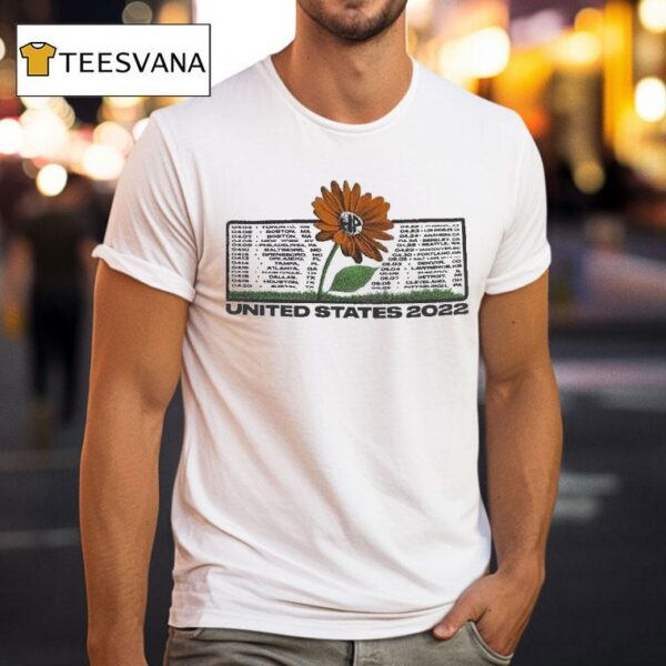 Higher Power Flower United States Tour Dates T Shirt