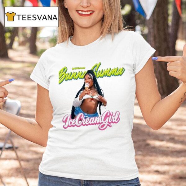 Honeybun Secrets Bunnab Bunna Summa Ice Cream Girl T Shirt