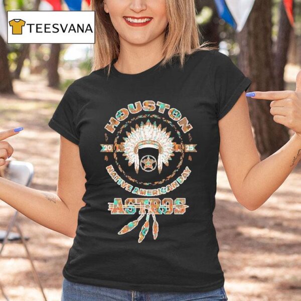 Houston Astros X Native American T Shirt