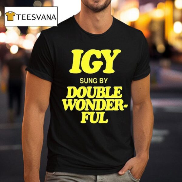 Igy Sung By Double Wonderful Concer T Shirt