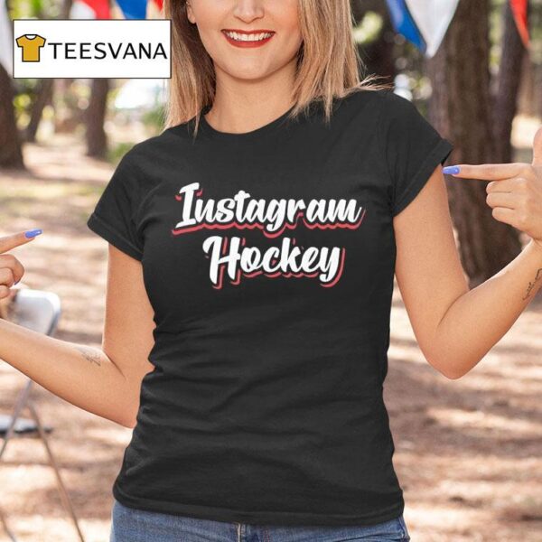 Instagram Hockey T Shirt