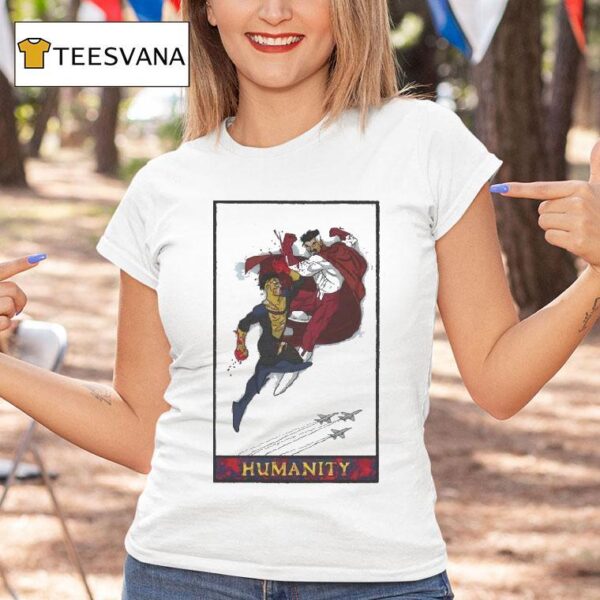 Invincible Humanity Tarot Card T Shirt