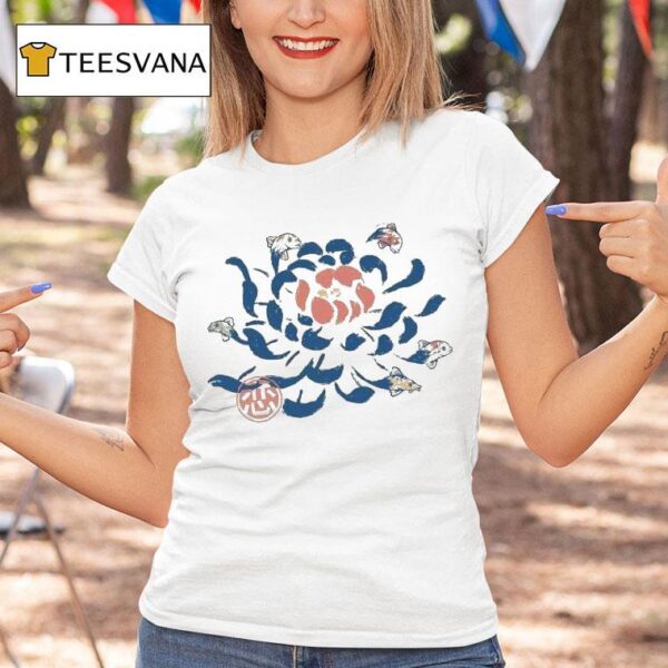 Japanese Flower Wituka T Shirt