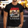 Jaws Years Thank You For The Memories Signatures T Shirt