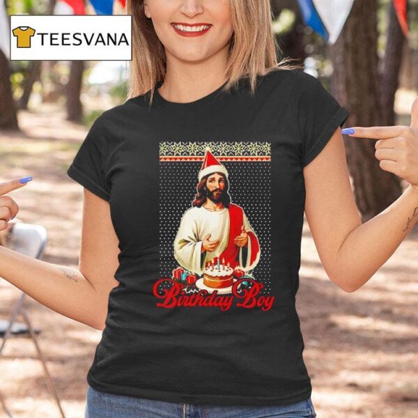 Jesus Birthday Boy Christmas T Shirt