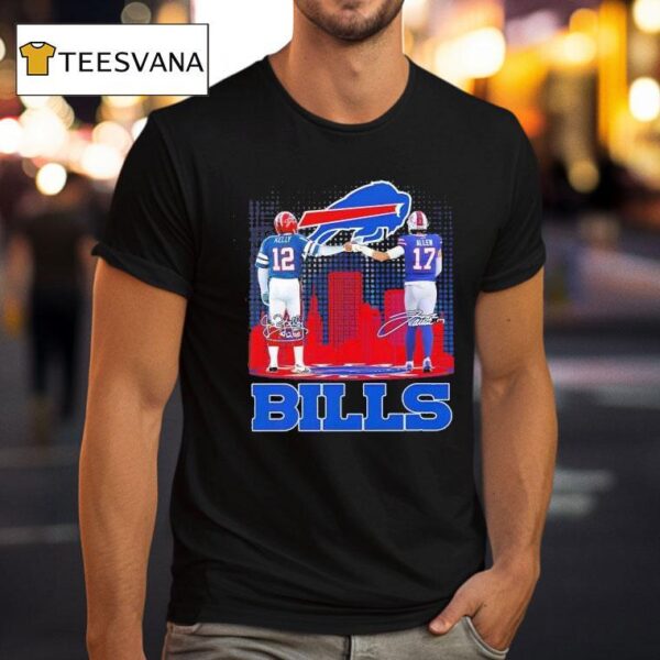 Jim Kelly Josh Allen Bills T Shirt