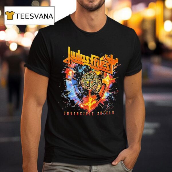 Judas Priest Invincible Shield T Shirt
