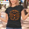 Juncta Juvant Fc Cincinnati Circle Logo T Shirt