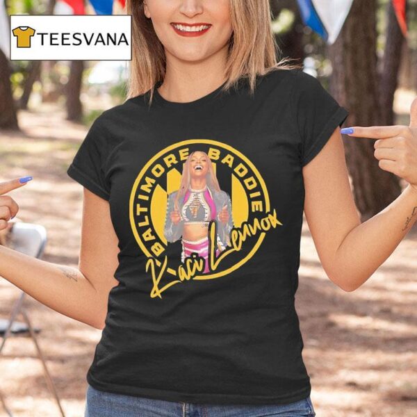 Kaci Lennox Baltimore Baddie Graphic T Shirt