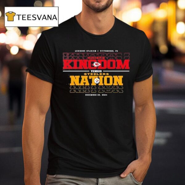 Kansas City Chiefs Vs Pittsburgh Slers Game Day T Shirt