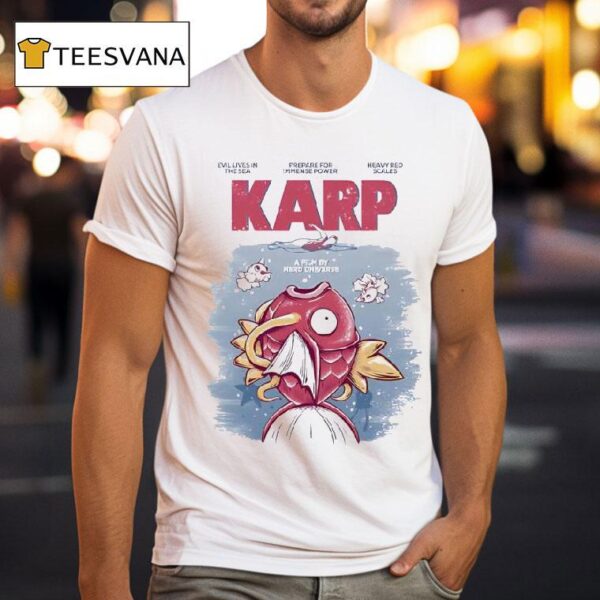Karp A Film By Nerd Universe Style Jaws T Shirt