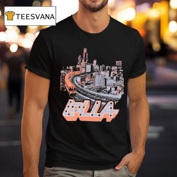 Lollapalooza X Cta X Ellen Ma City T Shirt