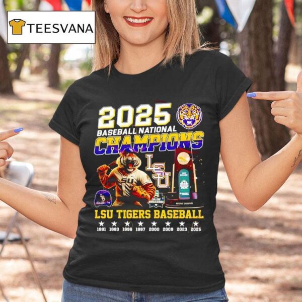 Lsu Tigers Baseball National Champions T Shirt