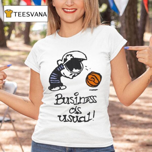 Market Studios Business As Usual T Shirt